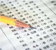  ?? MICHAEL QUIRK VIA GETTY IMAGES ?? By 2024, students will no longer need paper forms or pencils to take the SAT. The College Board, the nonprofit that administer­s the exam, said Tuesday that the digital format would better serve students.