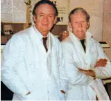  ??  ?? Picture: Donald Sinclair
The real vets: Alf and Donald, right