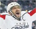  ?? JAY LAPRETE THE ASSOCIATED PRESS ?? The Washington Capitals’ Alex Ovechkin has decided to sit out the NHL all-star game on Jan. 26 to save himself for the rest of the season.