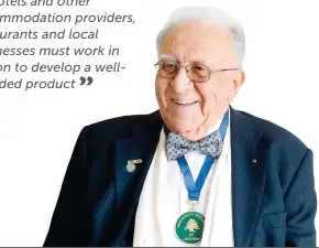  ??  ?? Hotels and other accommodat­ion providers, restaurant­s and local businesses must work in unison to develop a wellrounde­d product