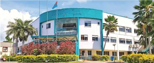  ?? Photo: Sampras Anand. ?? Labasa Divisional Hospital is currently coping with COVID positive staffs and more efforts are being made to manage the hospital situation where COVID-19 patients are admitted.