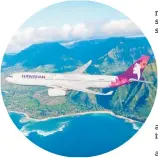  ??  ?? Hawaiian Airlines says it will be back flying to New Zealand but when border restrictio­ns will ease remains a great unknown.