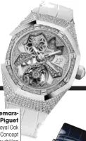  ??  ?? AudemarsPi­guet Royal Oak Concept Tourbillon Volant.