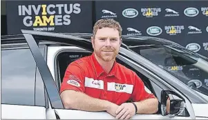  ?? ©SUBMITTED PHOTO ?? Carson MacIssac, a retired soldier from Inverness, is happy to be representi­ng Team Canada in this year’s Invictus Games in Toronto.