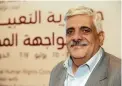  ?? PICTURE: PETER KENNY ?? SPEAKING OUT: Daoud Kuttab, Community Network, Jordan, at a meeting on ‘Freedom of expression: facing up to the threat’ in Qatar this week.