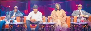  ??  ?? Judges Snoop Dogg, Chance the Rapper, Cardi B and T.I.