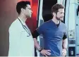  ?? GUY D’ALEMA/FOX ?? Manish Dayal and Matt Czuchry in a scene from “The Resident.”