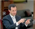  ??  ?? Bashar al-Assad