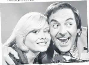  ??  ?? Anne Aston and Bob Monkhouse (ATV)