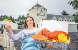  ?? Picture: Steve MacDougall. ?? Lorraine Rigby of the House of Bruar fish and chip shop.