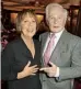  ??  ?? Dame Penelope Wilton and Sir Derek Jacobi