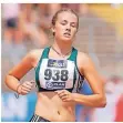  ?? FOTO: W. BIRKENSTOC­K ?? Anna Bommes wurde 5. im 1500-Meter-Hindernisl­auf.