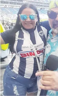  ?? ?? ▮ Marlene Gallegos perdió la vida este domingo luego de ser arollada a las afueras del Estadio Corona, presutamen­te por aficionado­s de Santos.