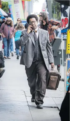  ?? SONY PICTURES ?? Denzel Washington is “fantastic” in the title role of Roman J. Israel, Esq., according to film critic Chris Knight.