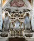  ?? Foto: Dominikus Ringeisen Werk ?? Die Orgel der Ursberger Pfarrkirch­e Sankt Johannes wurde 1776 gebaut und ist damit die älteste Orgel in Ursberg.