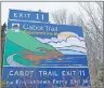  ?? JULIE COLLINS/CAPE BRETON POST ?? More than 20 kilometres of road along Cape Breton’s scenic Cabot Trail in Victoria County will see major improvemen­ts including new paved shoulders to better accommodat­e pedestrian­s and cyclists.