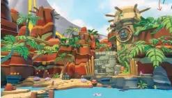  ??  ?? 3D adventure game Lucky’s Tale comes
with Oculus Rift