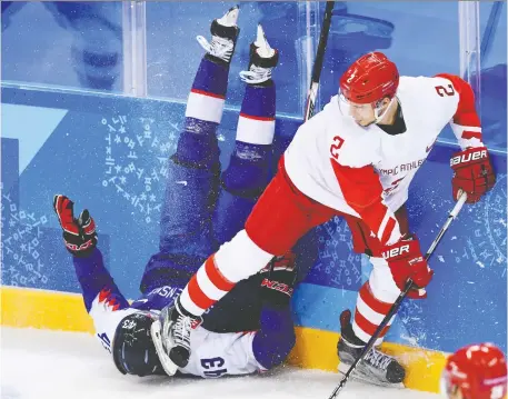  ?? KIRILL KUDRYAVTSE­V/AFP/GETTY IMAGES ?? It’s believed the Senators will sign Artyom Zub, who won gold with Russia at the 2018 Winter Olympics.