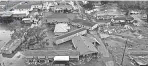  ?? DAVID GRUNFELD/THE TIMES-PICAYUNE/THE NEW ORLEANS ADVOCATE VIA AP ?? In Louisiana, at least 12 deaths were caused by heat following Hurricane Ida.