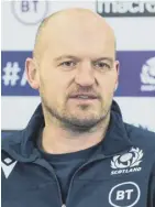  ??  ?? 0 Gregor Townsend: Toughest group