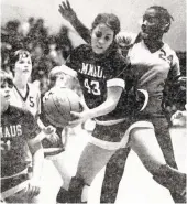  ??  ?? Debbie Christman was a three-time East Penn Conference All-Star for Emmaus.