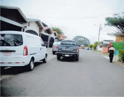  ?? GESLINE ANRANGO ?? La casa de la víctima, Diego Fernando García Lemus, de 42 años, fue allanada el 29 de abril. El hombre fue extraído de su vivienda tres días antes y luego fue llevado en su propio vehículo a San Ramón.