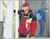  ??  ?? Despite being in great form in the recently suspended IPL, AB de Villers said he will not play for South Africa in World T20.