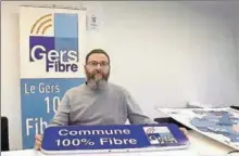  ?? - Crédits : A.L ?? Jean-Sébastien Massenet, Directeur Général de « Gers Fibre» : « Notre ligne de mire : tenir notre objectif, 100 % des gersois auront accès à la Fibre en 2025 ! »