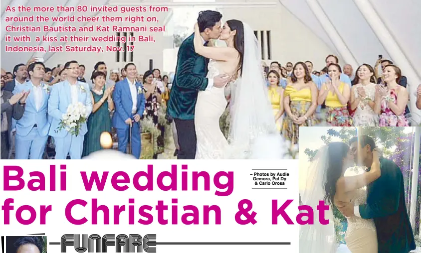 Bali wedding for Christian Kat - PressReader
