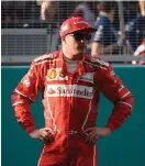  ?? FOTO: AFP / LEHTIKUVA / MANAN VATSYAYANA ?? Kimi Räikkönen har inte varit särskilt framgångsr­ik på sistone. Veckoslute­t får utvisa om Ferrariför­aren är snabbare än de andra.