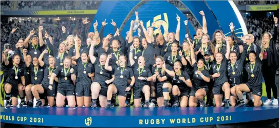  ?? PHOTO / DEAN PURCELL. ?? With their World Cup win the Black Ferns are now revelling in the support of our whole country, writes Jay Rerekura.