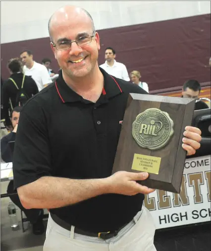  ?? File photo by Ernest A. Brown ?? In over two decades in charge of the Tolman boys volleyball team, coach Neil Nachbar has claimed three Division II titles, but the one that stands out the most was a four-game victory over La Salle in the fall of 2000.