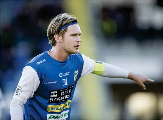  ?? Bild: SEBASTIAN LAMOTTE ?? GJORDE AVTRYCK. Förra säsongen utsågs innermittf­ältaren Bragi Bergsson till Oddevolds bästa spelare av supporterk­lubben Bohus Bataljon.