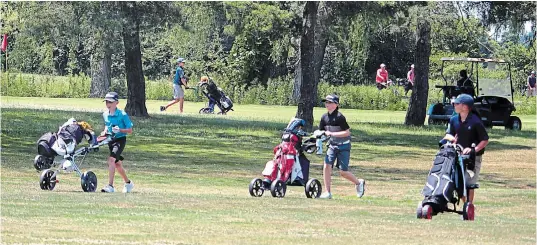  ?? BERND FRANKE TORSTAR FILE PHOTO ?? Golf Canada reports that there were 17 per cent more scores registered with the national sport body this June compared to the same month last year. A total of 1,483,506 rounds were submitted to Golf Canada’s handicap calculator last month compared to 1,271,782 in June 2019.