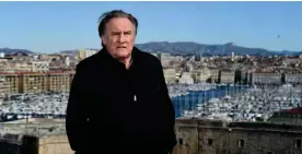  ?? ?? French actor Gerard Depardieu poses during a photocall for the second season of the French TV ZOV^ ¸4HYZLPSSL¹ IYVHKJHZ[LK HUK JV WYVK\JLK I` <: Z[YLHTPUN ]PKLV NPHU[ 5L[ÅP_ VU -LI
PU 4HYZLPSSL ZV\[OLYU -YHUJL · (-7 WOV[VZ