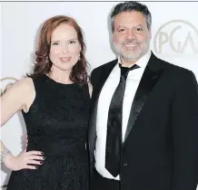  ?? RICHARD SHOTWELL/INVISION/THE ASSOCIATED PRESS ?? First-time Oscar telecast producers Jennifer Todd, left, and Michael De Luca may want their show to focus on the movies, but they say they support messages from the heart, even if it means turning the podium into a political pulpit.