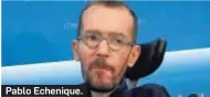  ??  ?? Pablo Echenique.