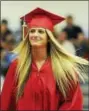  ?? CONTRIBUTE­D PHOTO ?? Danielle Kemp at her 2015 graduation.