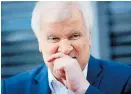  ?? Foto: APA ?? Horst Seehofer beim Sommerinte­rview mit dem Ersten.