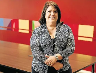  ?? GABRIELA BILO / ESTADÃO ?? Instituto. Diretora executiva do Ibope, Marcia Cavallari coordena pesquisas de intenção de voto