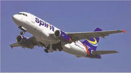  ?? SPIRIT AIRLINES ?? Airlines’ flights from Phoenix-Mesa Gateway Airport to Dallas-Fort Worth Internatio­nal Airport will end Oct. 23, leaving Allegiant Air as Gateway’s only commercial carrier. Spirit’s seasonal Chicago flights also will move Phoenix’s Sky Harbor...