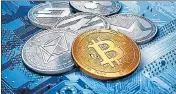  ?? ?? Some analysts attribute the dip to tax-reporting needs for digital currencies that are part of the $550 billion infrastruc­ture bill.