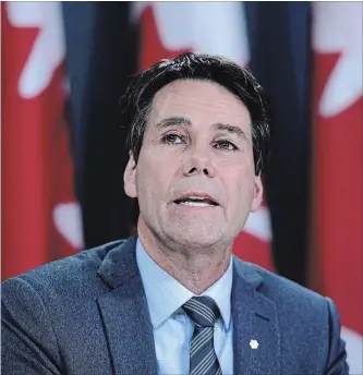  ?? SEAN KILPATRICK THE CANADIAN PRESS ?? Eric Hoskins, chair of the Advisory Council on the Implementa­tion of National Pharmacare, led an expert panel that proposed a national drug plan and recently studied the issue.