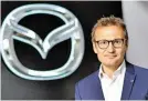  ?? BILD: SN/MAZDA ?? Auf Erfolgskur­s: Heimo Egger, Chef von Mazda Austria
