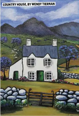  ??  ?? COUNTRY HOUSE, BY WENDY TIERNAN