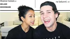  ?? KFI ?? ne bekannt. Youtuber Liza Koshy und David Dobrik erklären ihr Liebes-aus.