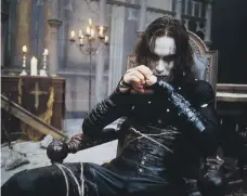  ?? ?? Brandon Lee died from a gunshot while filming ‘The Crow’ in 1994