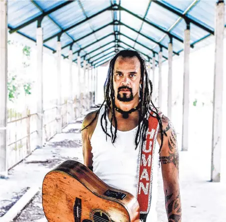  ??  ?? Michael Franti is touring in support of his latest album, “Soulrocker.”