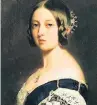  ??  ?? A young Queen Victoria