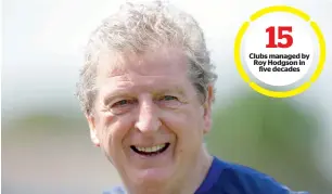  ?? AP file ?? Roy Hodgson joins Crystal Palace on a two-year contract. — Clubs managed by Roy Hodgson in five decades